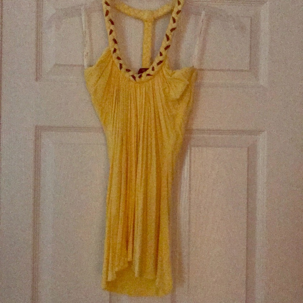 Sky golden yellow top